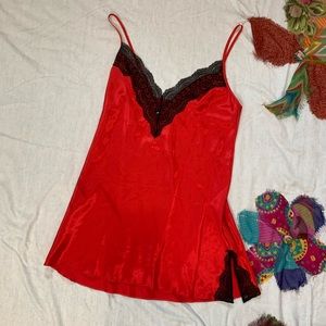 Victoria’s Secret Silky Red Nighty